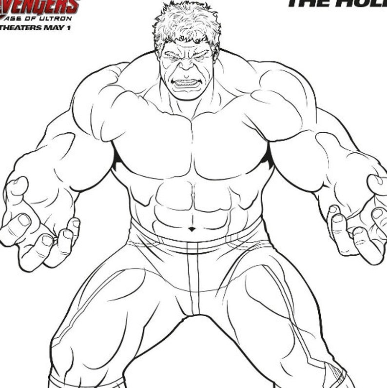 15 Pages Superhero Coloring Pages Avengers Coloring Book Kids