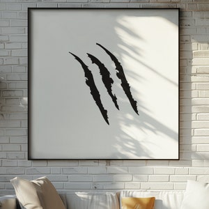 Claw Marks SVG Instant Download SVG, PNG, Jpg digital download