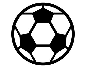 Fußball - sofortiger digitaler Download - svg, png, pdf, jpg