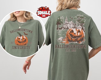Comfort Colors® Halloweentown University Shirt, Halloween Town Est 1998 Shirt, Retro Halloweentown Shirt, Halloween Shirt, Fall Shirt