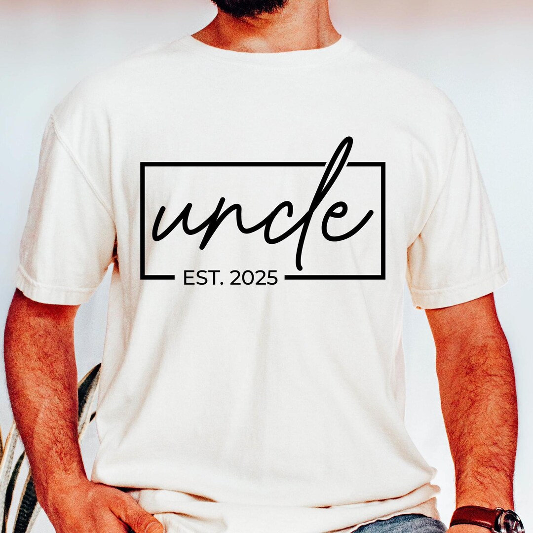 Comfort Colors® Uncle Customize Shirt, Uncle Gift From Brother, Cool ...