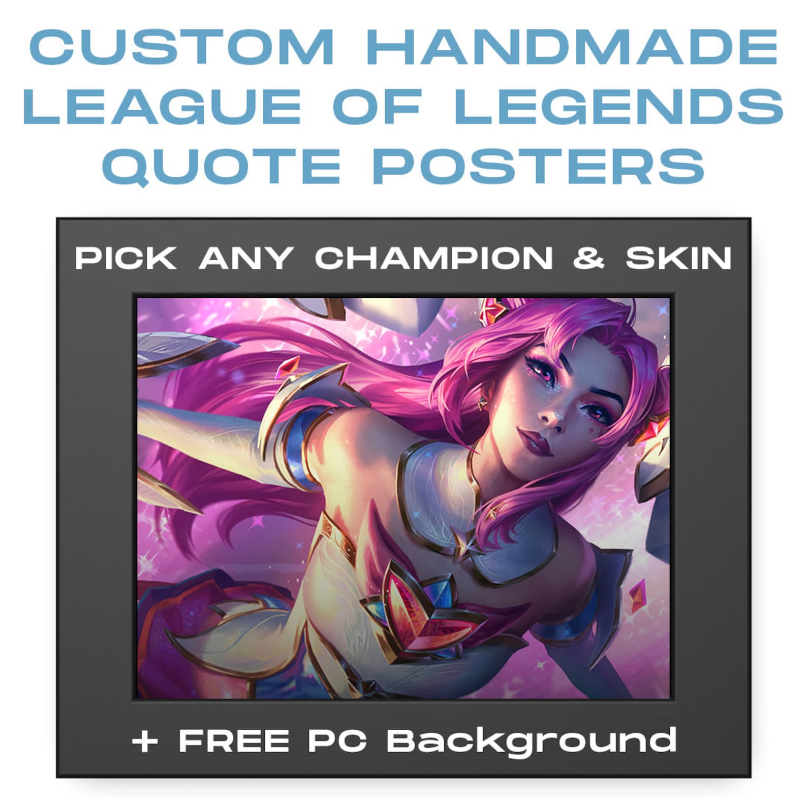League of Legends Quote Poster FREE PC BACKGROUND All Etsy