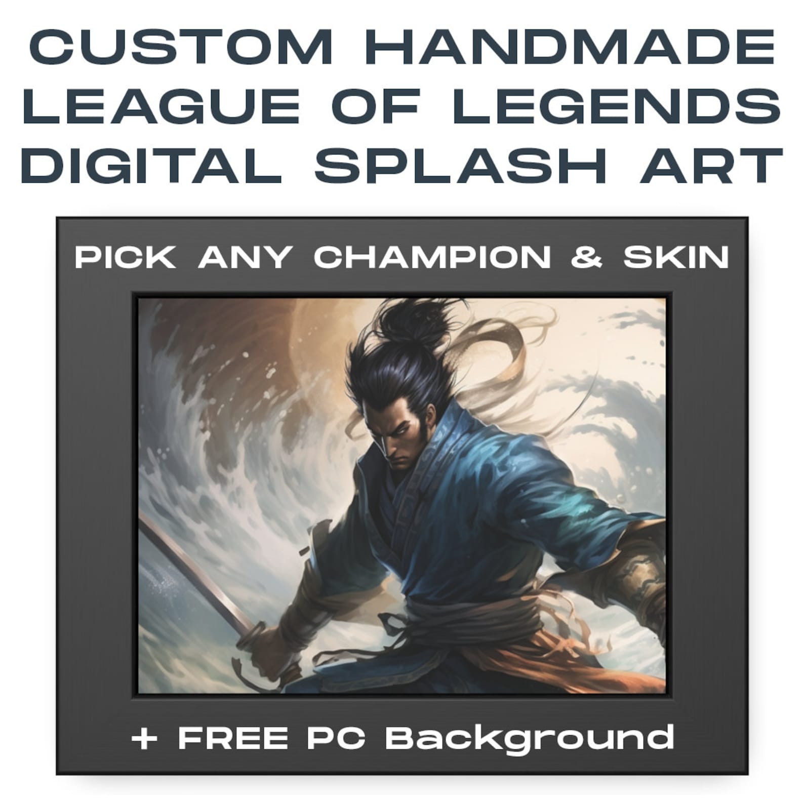 Custom Made League of Legends Poster FREE PC BACKGROUND, All Champions, Custom Splash Art