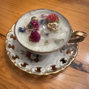 Teacup candle-Tasha