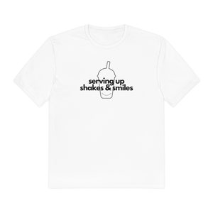 Serving up shakes & smiles Herbalife unisex tee