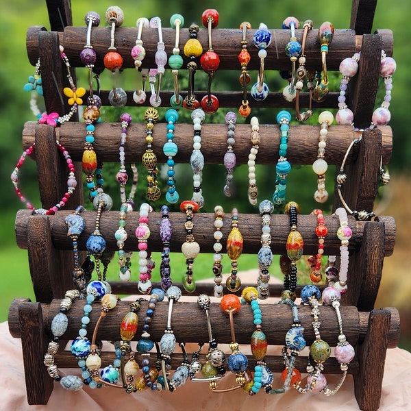 Handmade Beaded Blessings Bracelets will help you pause, reflect and uplift your spirits while being fashionable and unique.