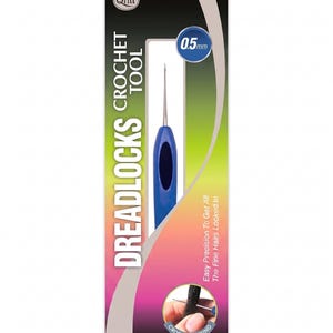 Dreadlock Crochet Hook Tool Steel Needle Interlocking Hair Maintenance Professional Loc Repair Kit Precision Styling Instrument Natural