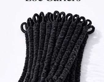 Vorgefertigte Locken Lockenwickler für Sisterlocks Microlocs Dreadlocks No Prep Pfeifenreiniger Lockenwickler Heatless Curler für Loks
