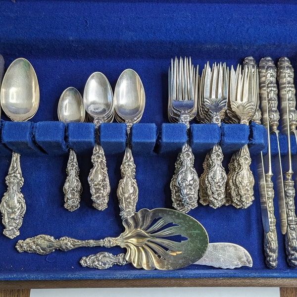 Sterling Silver Flatware Etsy