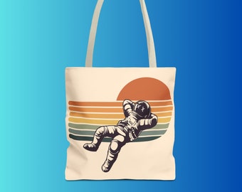 Explore Effortlessly with Our Astronaut Dreamer Tote Bag: Dream Big
