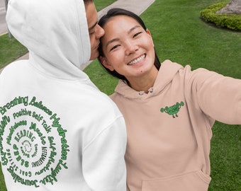 Mental Health Awareness Hoodie: Brain Strength Design, Self-Care Spiral, Comfy Apparel for Mindfulness