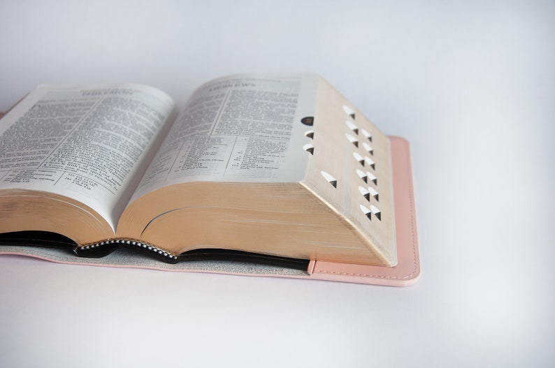Pink regular size lds quad leather scripture cover lds etsy