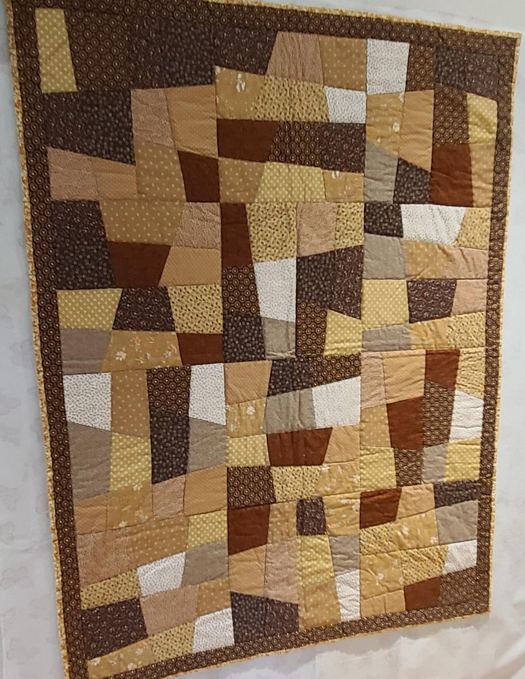 Brown Ugly Quilts Etsy