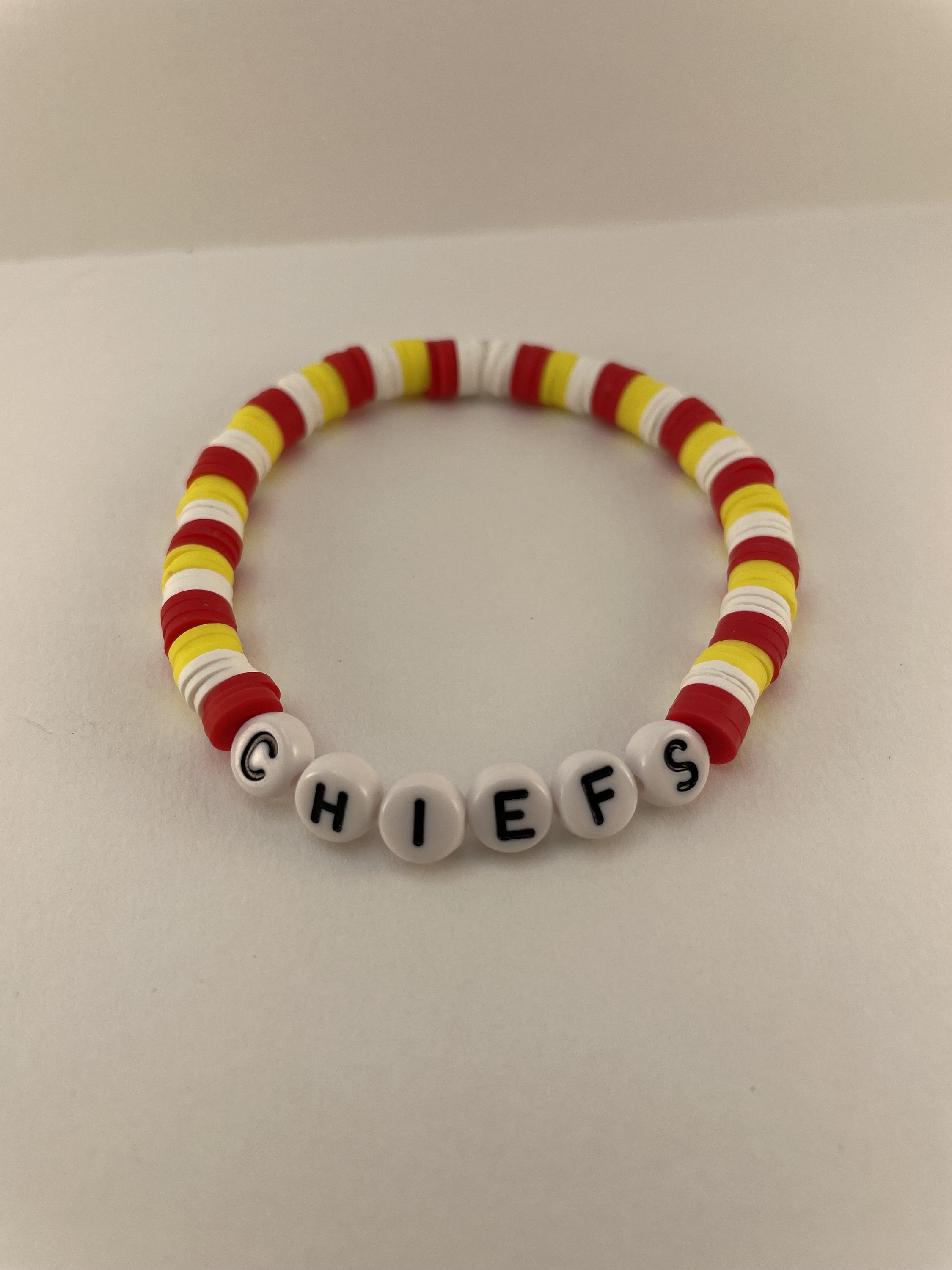 Aminco NFL Kansas City Chiefs Pack Wide Silicone Bracelets