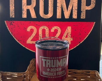 Trump 2024 America First 30oz Insulated Tumbler