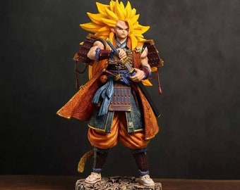 Dragon Ball: Super Saiyan Samurai Son Goku Figura de acción de anime / Modelo de colección Muñeca Juguetes Estatua de anime Figuras de acción Regalo para cumpleaños