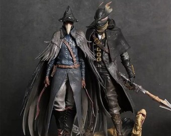 Bloodborne : The Old Hunters & Eileen the Crow Action Figures / Collection Model Doll Toys Action Game Figurines Game Statue Gift For Gamer