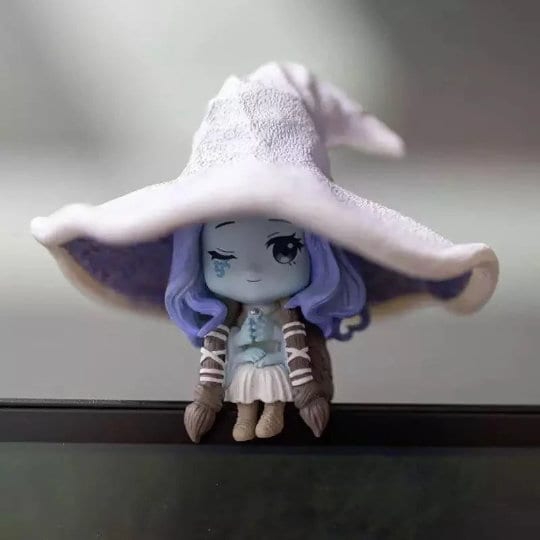 Elden Ring Figure Ranni The Witch Statues With Detachable Hat,elden Ring  Game Fans Collection Ornament,for Bedroom,computer,desktop Decoration,gift  Fo