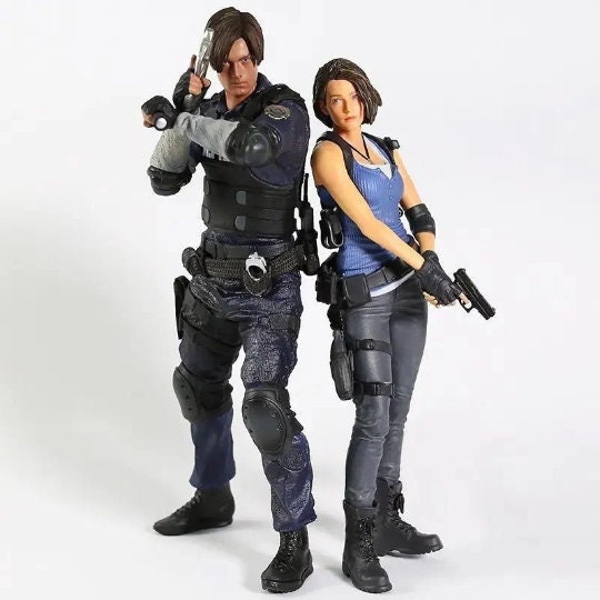 36CM Resident Evil Figure Ada Wong Zombie Huntress Sniper Pose 
