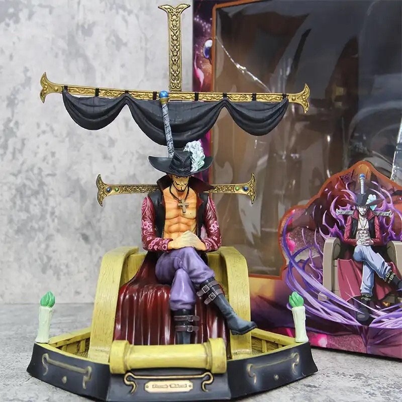 Cimitarra Mihawk forjada à mão de One Piece ⚔️ Loja Medieval