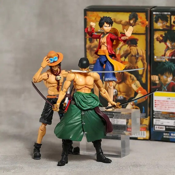 Anime ONE PIECE Roronoa Zoro Monkey D. Luffy Cartoon Figure