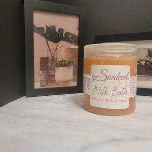 Oatmeal, Milk & Honey Emulsifying Sugar Body Scrub