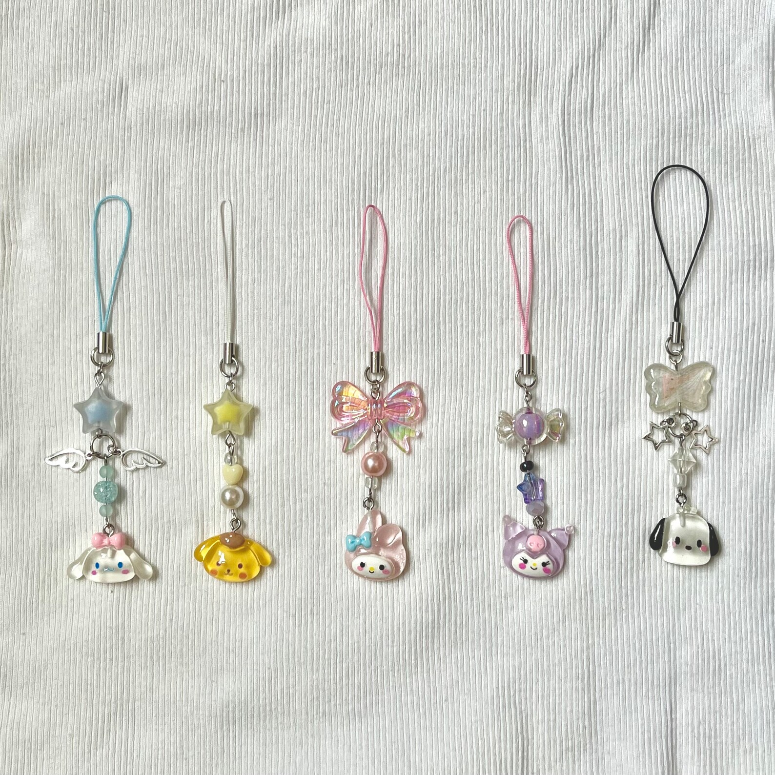 Sanrio Phone Charms 5 Characters Etsy