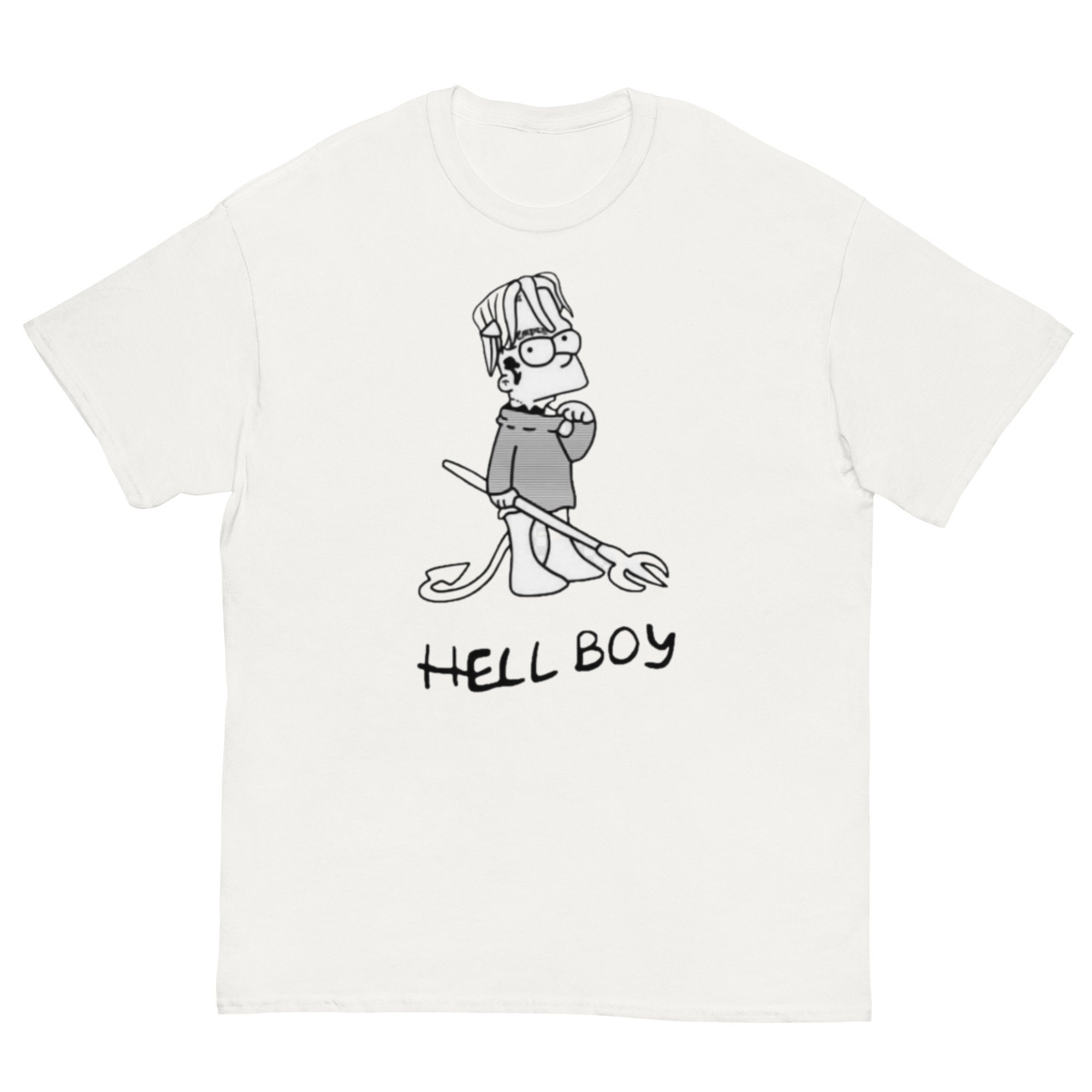 Lil peep bart simpson hoodie deals