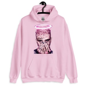 Lil Peep Pink Oversize Hoodie %100 Cotton - Hell Boy Hoodie - lil peep camo  hoodie - Etsy 日本