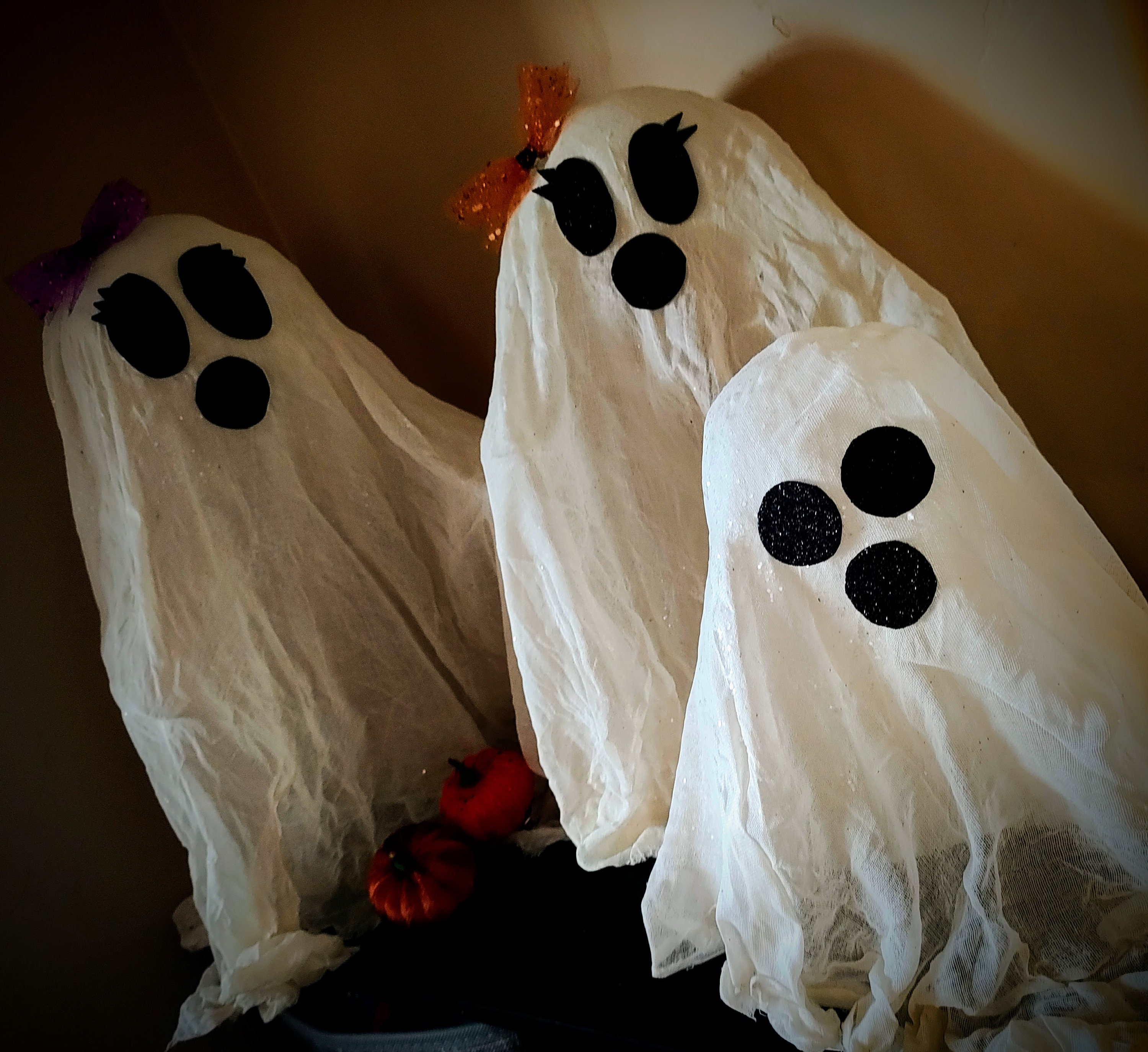 Décoration Efayante D'araignée Fantôme De Citrouille De Crâne De Chandelle De Table D