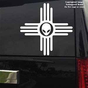 NM Zia Alien C-stickersticker