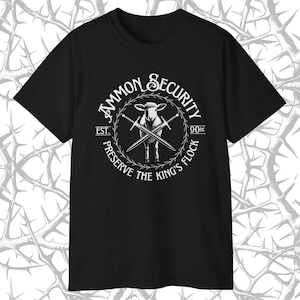 Ammon Book of Mormon T-Shirt, Ammon Security, Preserve the Kings Flock, LDS Shirts, Seminary Gift, Missionary Gift