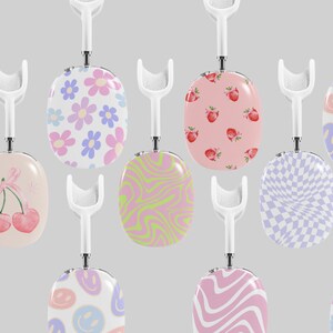 Funda para AirPod Max con estética Y2K / Retro / Años 2000 / Moderno / Infantil / Cereza / Fresa / Floral / Pastel / Kawaii / Bonito / Auriculares imagen 1