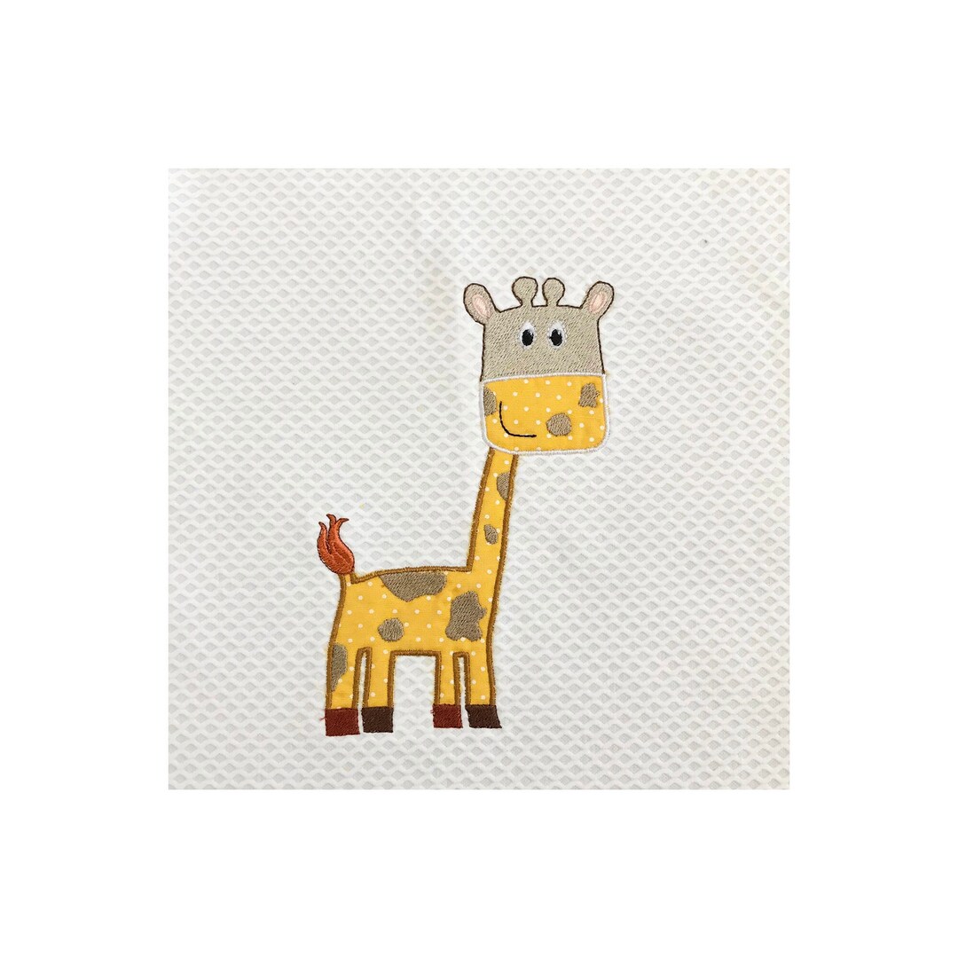 Baby Giraffe Embroidery Design Downloadable Baby Giraffe Etsy