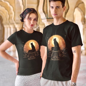 Halloween musical shirt with piano, unisex and cotton