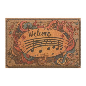 Tappetino di benvenuto per studio musicale