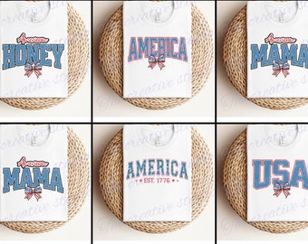 Patriotic Bundle PNG Designs
