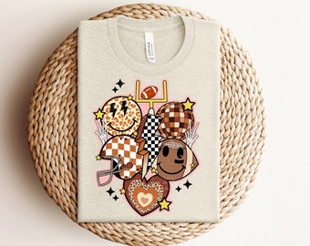 Retro Football Tee Digital download