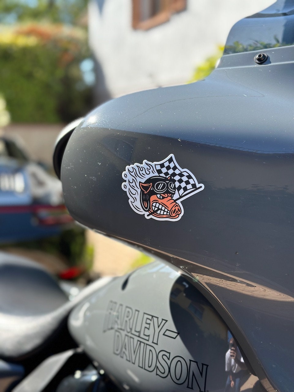 Stickers et autocollant Harley davidson