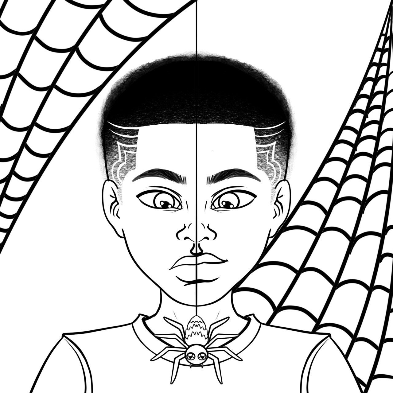 Coloring Pages for Children of Color, Coloring Sheets for Black ...