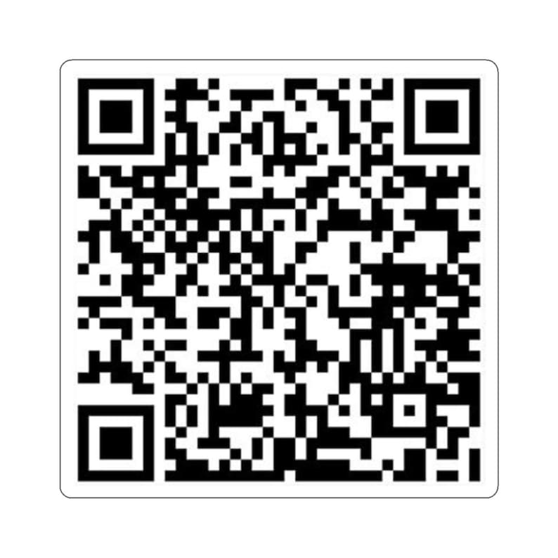 Josh Hutcherson Meme QR Code Sticker Funny Prank Sticker Etsy