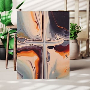 Christian Art,Canvas Gallery Wrap, abstract painting Jesus cross, Religious artwork,ready to hang wall art print, home decor, faith worship