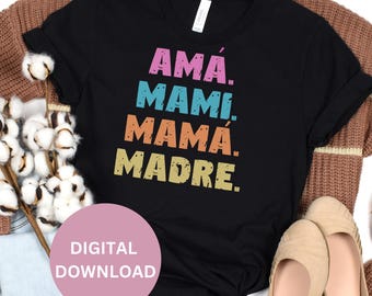 Frases de mamá latina en español (descarga digital)
