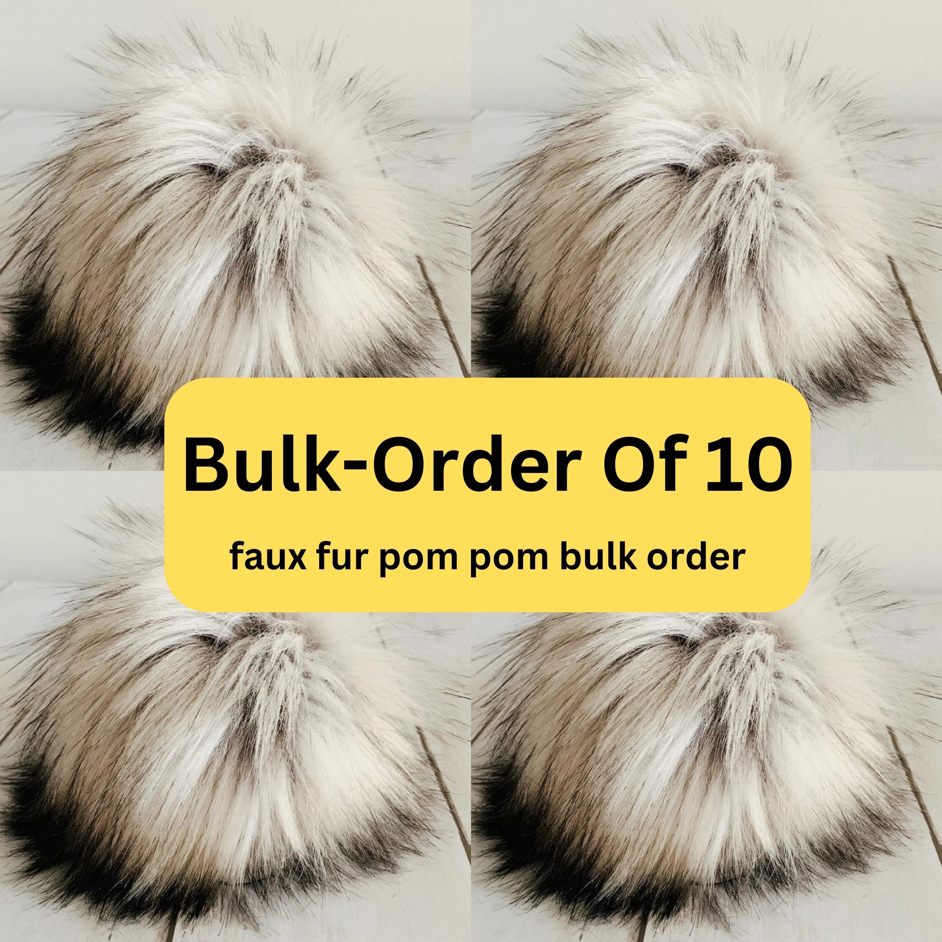 Genuine Wholesale wholesale faux fur pom poms For Old World Style