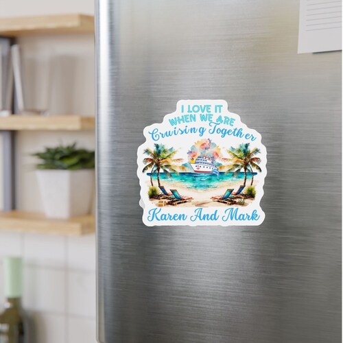 Personalized Cruise Door Magnet: Custom Stateroom Decoration