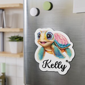 Post Sign Turtle Magnet Custom Name Sea Turtle Cruise Door Magnet Sign - Etsy