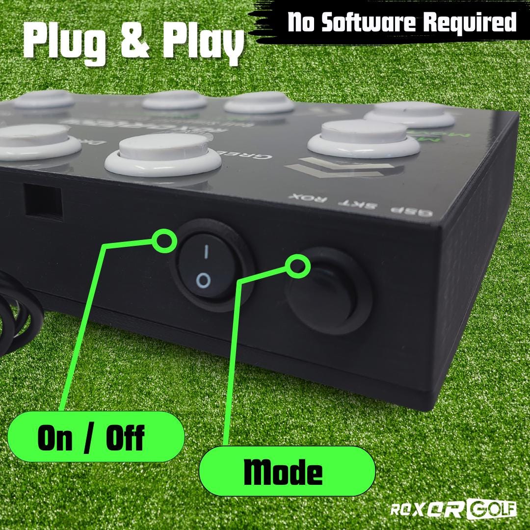 Roxor Plug & Play Skytrak Course Play Golf Simulator Control Box - Etsy