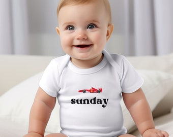 Baby Onesie, New dad gifts, Formula one baby onesie, baby shower gift, formula one, racing, baby gifts, baby boy gifts, father's day gifts