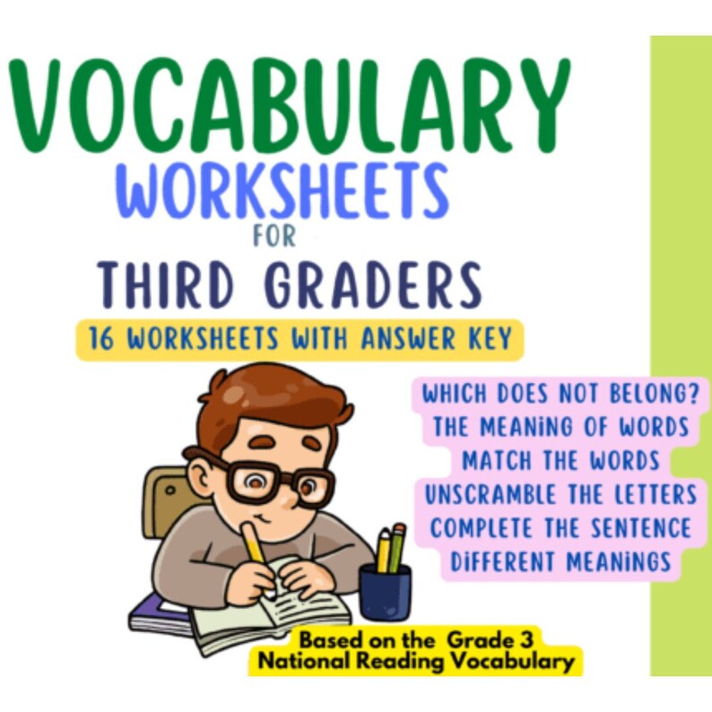 3rd Grade Vocabulary Learning Worksheets Synonyms Antonyms Root 3rd-grade-vocabulary-learning-worksheets-synonyms-antonyms-root