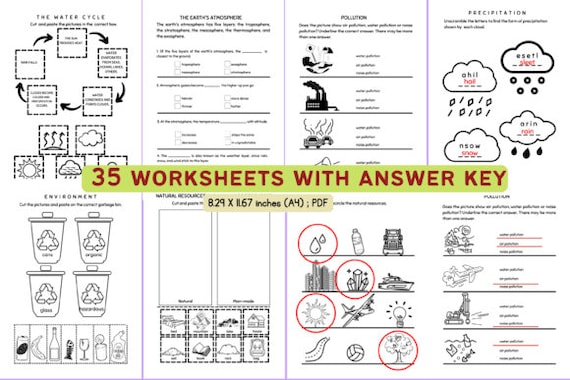 Free Earth Science Worksheets 3rd Grade Free Custom Printable Science